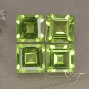 Shop natural 4.23ct Vert jaunâtre Péridot gems, Carré, from Chine at GemSelect. In stock, global shipping!