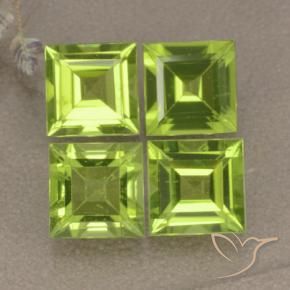 Shop natural 4.41ct Vert jaunâtre Péridot gems, Carré, from Chine at GemSelect. In stock, global shipping!
