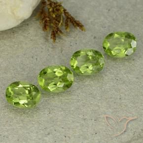 Shop natural 5.53ct Vert éclatant Péridot gems, ovale, from Chine at GemSelect. In stock, global shipping!