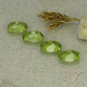 Shop natural 5.51ct Vert éclatant Péridot gems, ovale, from Chine at GemSelect. In stock, global shipping!
