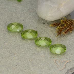 Shop natural 5.53ct Vert éclatant Péridot gems, ovale, from Chine at GemSelect. In stock, global shipping!