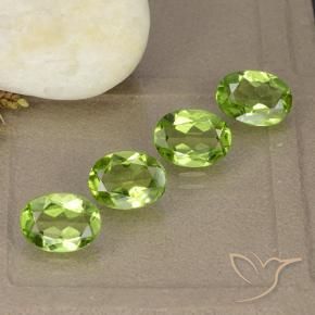 Shop natural 4.77ct Vert éclatant Péridot gems, ovale, from Chine at GemSelect. In stock, global shipping!