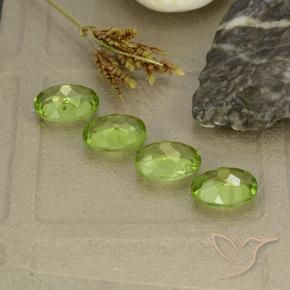 Shop natural 5.38ct Vert éclatant Péridot gems, ovale, from Chine at GemSelect. In stock, global shipping!