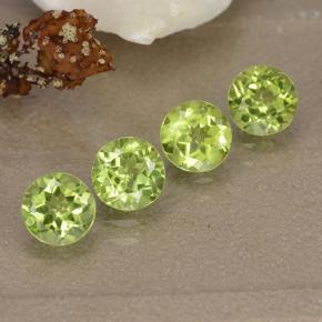 Achetez naturel 1,99ct vert péridot gems, coupe roude, en provenance chine chez gemselect. en stock, livraison internationale!