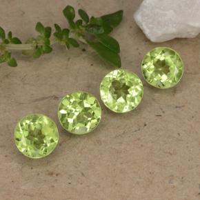 Achetez naturel 2.06ct Vert vif et léger Péridot gems, Coupe roude, En provenance Chine chez GemSelect. En stock, livraison internationale!