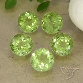 Shop natural 4.40ct Vert clair Péridot gems, Tour, from Chine at GemSelect. In stock, global shipping!