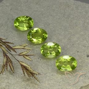 Shop natural 5.57ct Vert moyen Péridot gems, ovale, from Chine at GemSelect. In stock, global shipping!