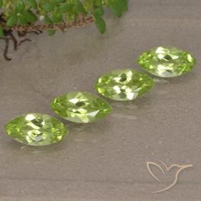 Shop natural 1.63ct Vert vif et léger Péridot gems, Marquise, from Chine at GemSelect. In stock, global shipping!