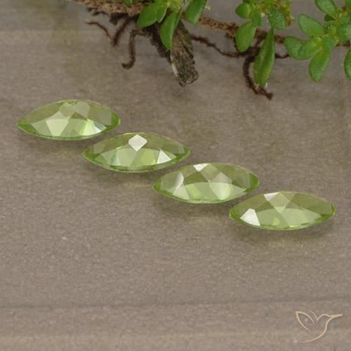 Shop natural 1.48ct Vert clair Péridot gems, Marquise, from Chine at GemSelect. In stock, global shipping!