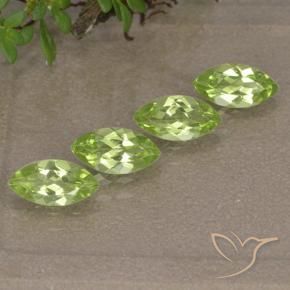 Shop natural 1.72ct Vert vif et léger Péridot gems, Marquise, from Chine at GemSelect. In stock, global shipping!