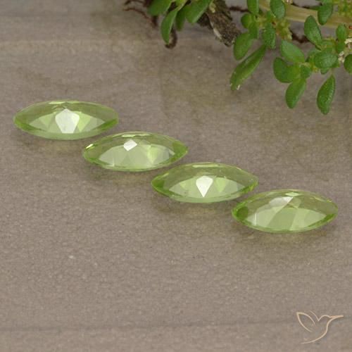 Shop natural 1.42ct Vert vif et léger Péridot gems, Marquise, from Chine at GemSelect. In stock, global shipping!