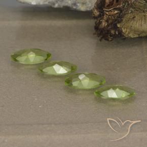 Achetez naturel 1.55ct Vert vif et léger Péridot gems, Marquise, En provenance Chine chez GemSelect. En stock, livraison internationale!
