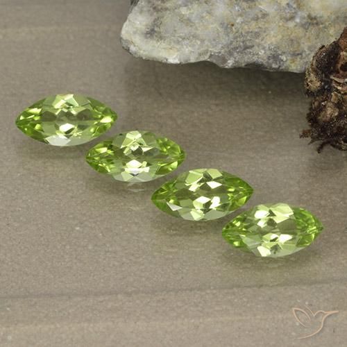 Achetez naturel 1,63ct vert péridot gems, marquise, en provenance chine chez gemselect. en stock, livraison internationale!