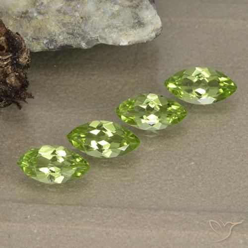 Achetez naturel 1,63ct vert péridot gems, marquise, en provenance chine chez gemselect. en stock, livraison internationale!