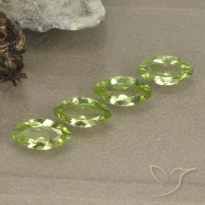 Shop natural 1.43ct Vert vif et léger Péridot gems, Marquise, from Chine at GemSelect. In stock, global shipping!