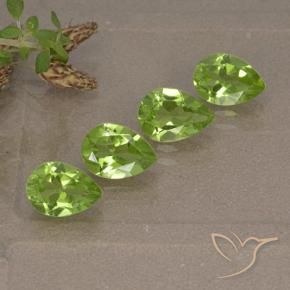 Shop natural 3.04ct Vert moyen Péridot gems, En forme de poire, from Chine at GemSelect. In stock, global shipping!