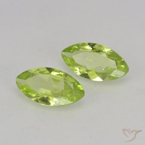 Shop natural 0.74ct Vert clair Péridot gems, Marquise, from Chine at GemSelect. In stock, global shipping!