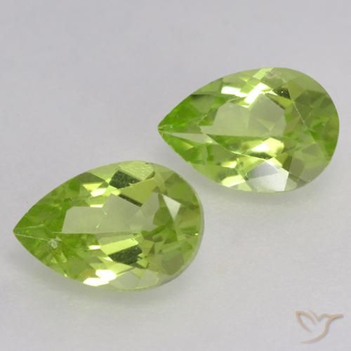 Shop natural 0.96ct Vert vif et léger Péridot gems, En forme de poire, from Chine at GemSelect. In stock, global shipping!
