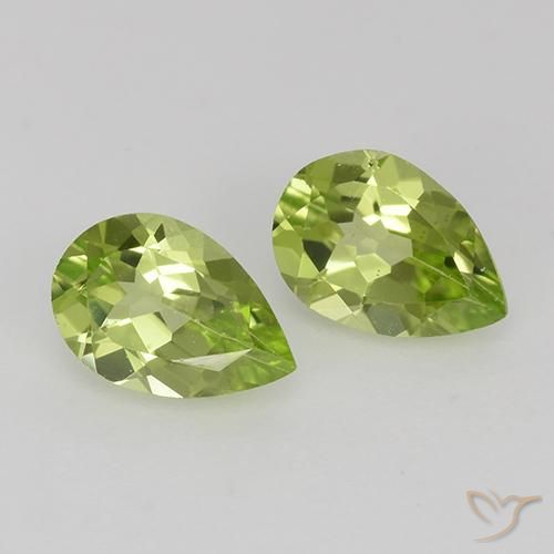 Shop natural 0.84ct Vert clair Péridot gems, En forme de poire, from Chine at GemSelect. In stock, global shipping!