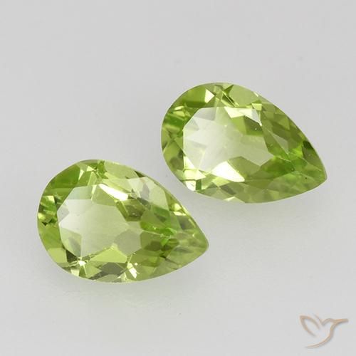 Shop natural 0.80ct Vert vif et léger Péridot gems, En forme de poire, from Chine at GemSelect. In stock, global shipping!