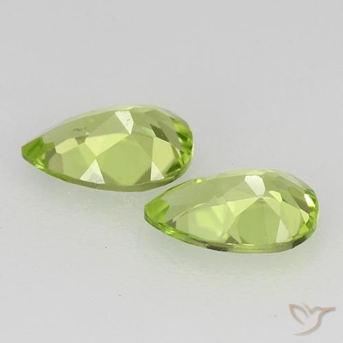 Shop natural 0.87ct Vert vif et léger Péridot gems, En forme de poire, from Chine at GemSelect. In stock, global shipping!
