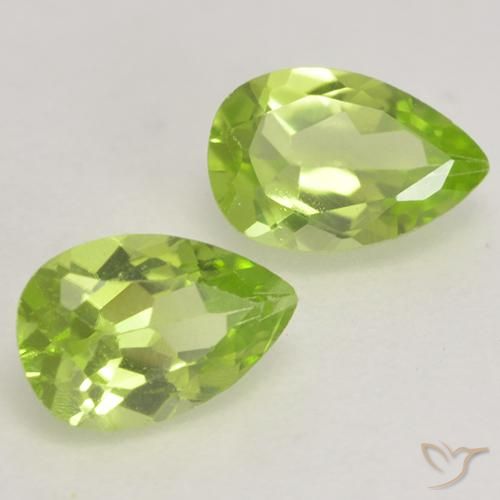 Shop natural 0.87ct Vert vif et léger Péridot gems, En forme de poire, from Chine at GemSelect. In stock, global shipping!