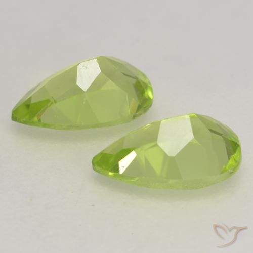 Shop natural 0.87ct Vert vif et léger Péridot gems, En forme de poire, from Chine at GemSelect. In stock, global shipping!