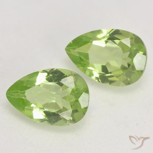 Shop natural 0.89ct Vert vif et léger Péridot gems, En forme de poire, from Chine at GemSelect. In stock, global shipping!