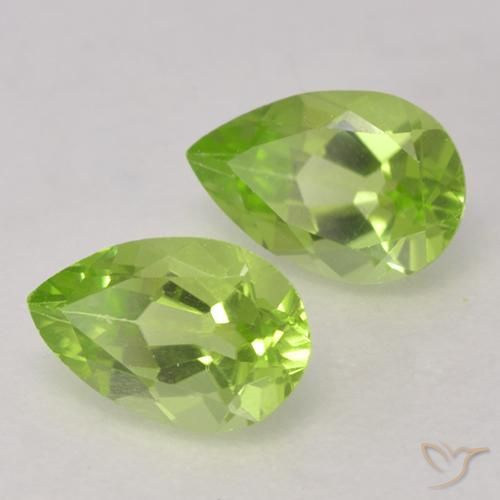 Shop natural 0.84ct Vert vif et léger Péridot gems, En forme de poire, from Chine at GemSelect. In stock, global shipping!