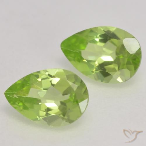 Shop natural 0.84ct Vert vif et léger Péridot gems, En forme de poire, from Chine at GemSelect. In stock, global shipping!