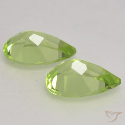Shop natural 0.84ct Vert vif et léger Péridot gems, En forme de poire, from Chine at GemSelect. In stock, global shipping!