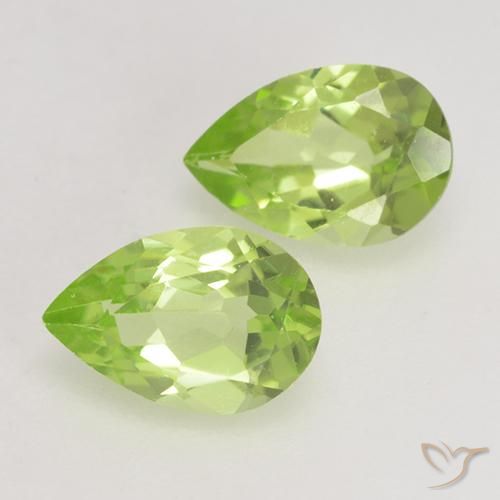 Shop natural 0.86ct Vert vif et léger Péridot gems, En forme de poire, from Chine at GemSelect. In stock, global shipping!