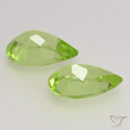 Shop natural 0.86ct Vert vif et léger Péridot gems, En forme de poire, from Chine at GemSelect. In stock, global shipping!