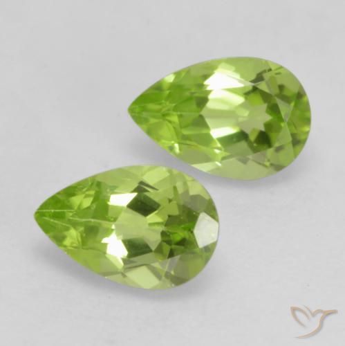 Shop natural 0.96ct Vert vif et léger Péridot gems, En forme de poire, from Chine at GemSelect. In stock, global shipping!
