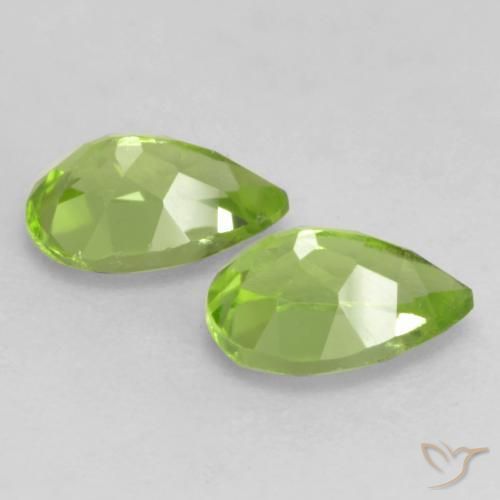 Shop natural 0.96ct Vert vif et léger Péridot gems, En forme de poire, from Chine at GemSelect. In stock, global shipping!