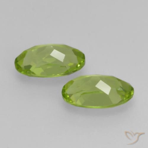 Shop natural 0.94ct Vert éclatant Péridot gems, ovale, from Chine at GemSelect. In stock, global shipping!