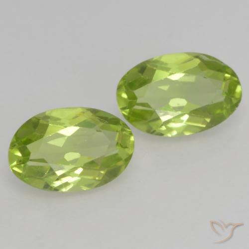 Shop natural 0.97ct Vert vif et léger Péridot gems, ovale, from Chine at GemSelect. In stock, global shipping!