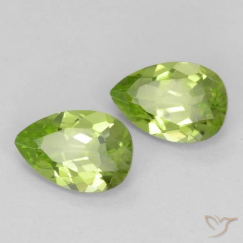 Shop natural 0.86ct Vert vif et léger Péridot gems, En forme de poire, from Chine at GemSelect. In stock, global shipping!