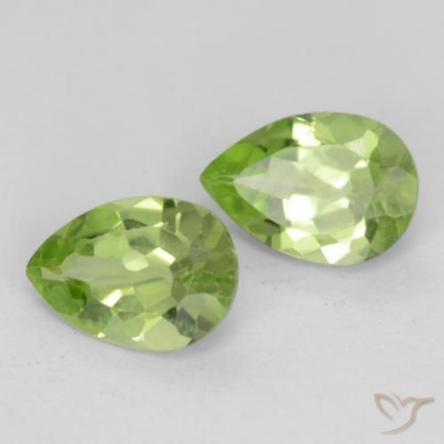 Shop natural 0.85ct Vert vif et léger Péridot gems, En forme de poire, from Chine at GemSelect. In stock, global shipping!
