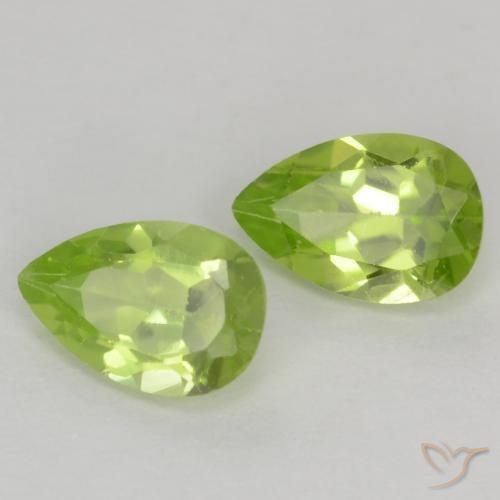 Shop natural 0.91ct Vert moyen Péridot gems, En forme de poire, from Chine at GemSelect. In stock, global shipping!