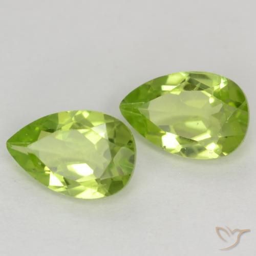 Shop natural 0.92ct Vert moyen Péridot gems, En forme de poire, from Chine at GemSelect. In stock, global shipping!