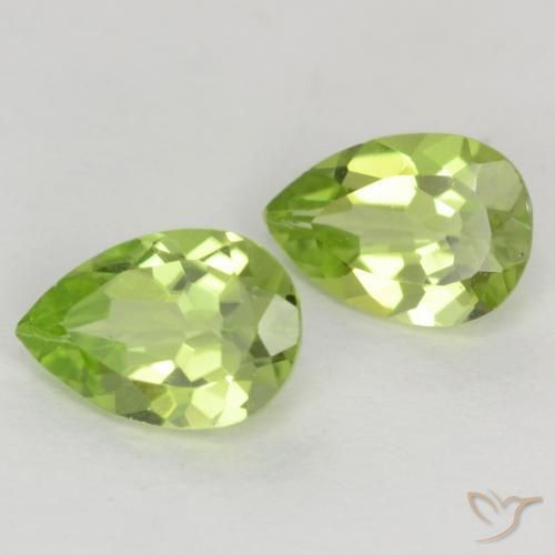 Shop natural 0.87ct Vert vif et léger Péridot gems, En forme de poire, from Chine at GemSelect. In stock, global shipping!