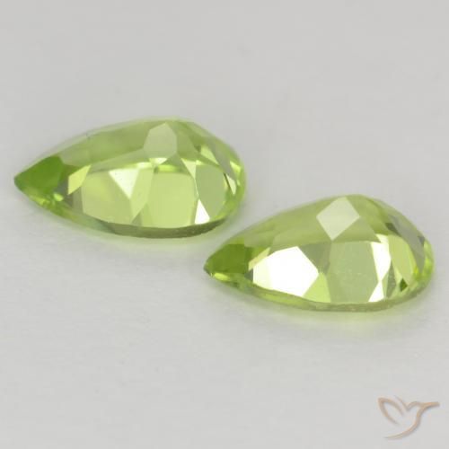 Shop natural 0.87ct Vert vif et léger Péridot gems, En forme de poire, from Chine at GemSelect. In stock, global shipping!