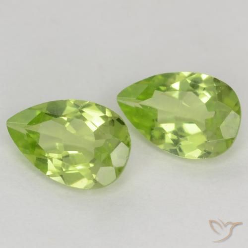 Shop natural 0.81ct Vert vif et léger Péridot gems, En forme de poire, from Chine at GemSelect. In stock, global shipping!