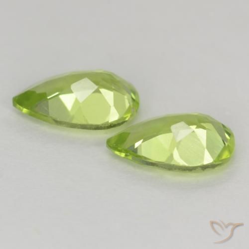 Shop natural 0.81ct Vert vif et léger Péridot gems, En forme de poire, from Chine at GemSelect. In stock, global shipping!