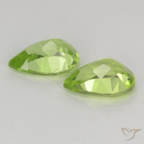 Shop natural 0.87ct Vert vif et léger Péridot gems, En forme de poire, from Chine at GemSelect. In stock, global shipping!