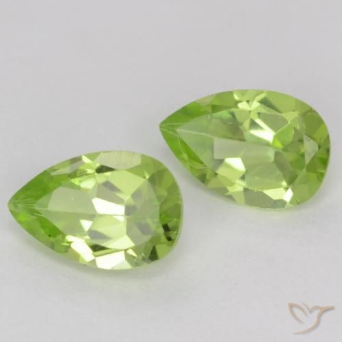 Shop natural 0.89ct Vert vif et léger Péridot gems, En forme de poire, from Chine at GemSelect. In stock, global shipping!