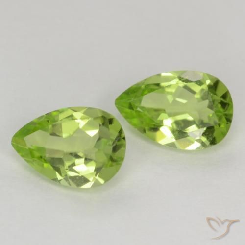 Shop natural 0.79ct Vert vif et léger Péridot gems, En forme de poire, from Chine at GemSelect. In stock, global shipping!
