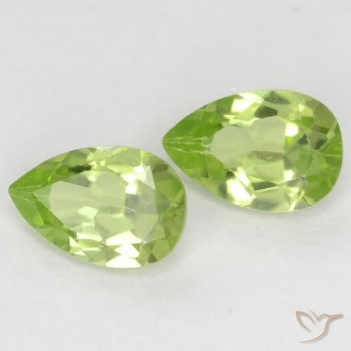 Shop natural 0.88ct Vert vif et léger Péridot gems, En forme de poire, from Chine at GemSelect. In stock, global shipping!