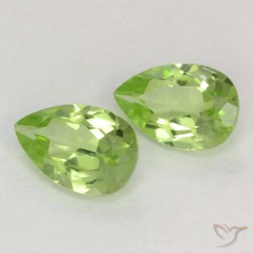 Shop natural 0.88ct Vert clair Péridot gems, En forme de poire, from Chine at GemSelect. In stock, global shipping!